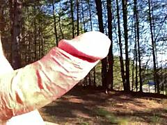 Clitlicker662's Latest Outdoor Solo Masturbation Flashes Naked Orgasm in Public Forest Update 35