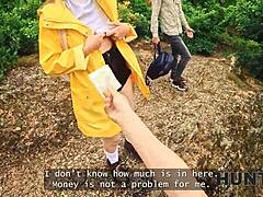 I Met This Cute Spanish Teen with Natural Boobs Naked in the Forest and Fucked Her Hardcore Outdoors!