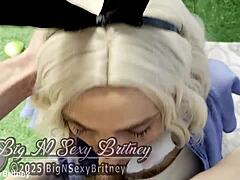 big n sexy britney deepthroats monster cocks in amateur pov facefuck compilation vol 3 swallowing every load