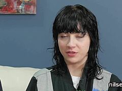 naughty cutie endures brutal anal fucking and ass licking in bdsm asylum