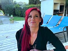 hey sally you sexy redhead slut get that ass fucked hard