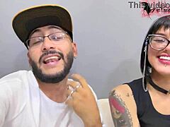 My Heart Races from First Office Blowjob Swallowing Sloppy Cum Deepthroat Humiliation