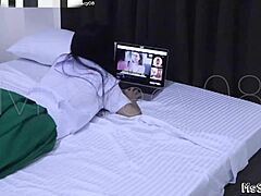 homemade filipina teen caught watching porn with big ass exposed