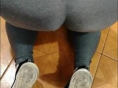 Stepmom's Transparent Leggings Bare Her Curves Cleaning Dresser, What Do You Think?