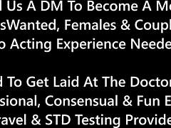 😏 tampa uni nurse michelle anderson spreads for patient checkup! 🍑💦