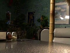 i'm shakin' watchin' busty blonde mom cindy behr stuff her twitchy pussy with cock in restaurant booth