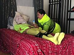 Straight Guy Tightly Bound And Edged To Four Ruined Orgasms