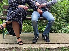 Curvy Fat Mommy Milf Gets Natural Protein Cumshot Handjob from Son-in-Law