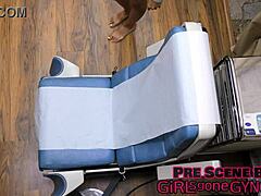 Ditria Rose's Latex Petite Nipple Piercing Spread