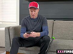 Stepdad buys robot to boost stepson's baseball practice skills