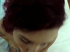 wanna watch this latina suck cock till she gulps cum?