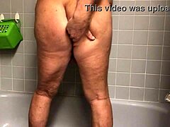 she teases her ass in shower before sliding vibrator inside