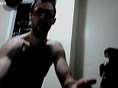 HungHank69 Muscular Black Cowboy Lover Rides Monster Big Dick Cock Workout