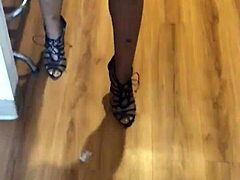 Knight Long debuts as slutty black whore riding cock in her first raw porn scene