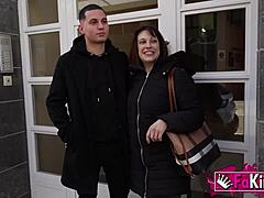 chubby amateur mommy needs help banging her young 18+ dancing partner rough doggystyle