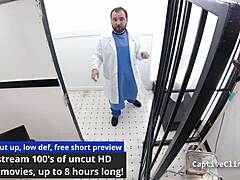 Michelle Anderson endures humiliation in hospital with nurse patient handcuffs gaping and screaming missionary