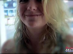 BLONDE CUTIE CHELSIE R SUCKS COCK DEEPTHROATS AND GETS BANGED HARD! WANNA SEE HER SWALLOW? 