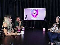 see through red lingerie hides nothing in lexi mallets bora cast with bruna carlos