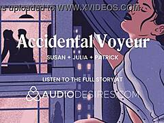 she fingers her wet pussy watching neighbors fuck out the window 😏 voyeur hotel roleplay creampie homemade