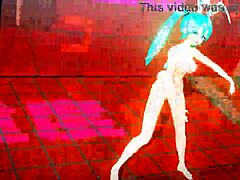 omg hatsune miku's full nude bunny alien costume 😍🔥