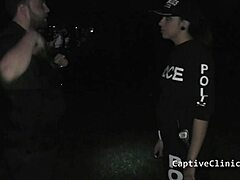 uhh dont strip search me officer stacy shepard spreads shaved pussy backstage