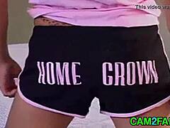 Ever wonder how cute latina teen's small tits look after facial?