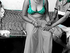 what happens when super sexy big tits bhabhi catches devar alone with wet pussy ready for creampie fuck?