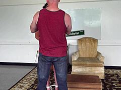 Mature Wife Anal Fingered with Hook Gag and Buttplug Spread