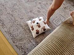 Olive Glass reverse cowgirl rides to piledriver cumshot glory