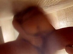 Hey spying on my friend's wet wife shower she pulls me inside