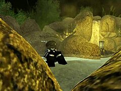 Shark Takes Rough Creampie Bath In Furry Roblox Adventure