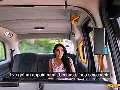 Fake Taxi Tall Slim French Milf Big Tits Coach Rides Driver To Orgasm Handjob