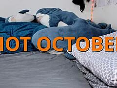 Kisunyoctober Day 7: Buttplug Anal Fingering Leads to Spooning Assfuck