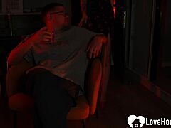 romantic night turns into hard pussy pounding action