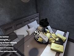 i was so pent up from that roblox catgirl... she finally gave in and let me have her big ass