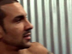 mulani kisses marco while riding his thick shaft in smooth pussy