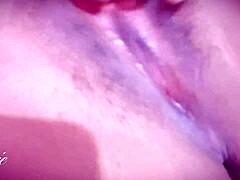 chubby pinay fingers hairy wet pussy closeup with huge natural tits