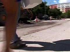 Jenny Lopez's perfect big ass bounces wildly in doggystyle and cowgirl pounding tattooed blonde