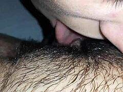 wanna watch me wake stepmom by licking her hairy pussy?