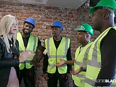 PrivateBlack Pale Blonde Nathaly Cherie Drowns In BBC Bukkake