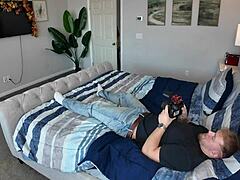 i couldn't resist her busty blonde tits and tight pussy backstage... fuck yes