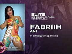 brazilian women painted nude body art oral sex showcase