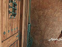 Pussy Delivery Girl Takes Strapon Fuck from Chanel Camryn