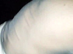 cuckold wife takes STRANGER gloryhole CUM deep in PUSSY creampie