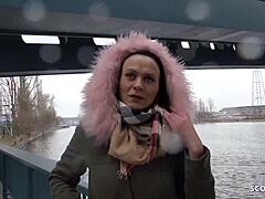 Heart-Pounding German Scout Ravages Berlin Street Teen