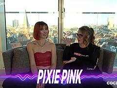 pixie pinks full movie features her as cock puppet in squirting anal dp ffm with deepthroat gagging cum swapping and toys