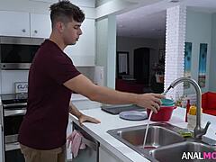 lolly dames and luna luxe share deep anal pounding as dessert treat