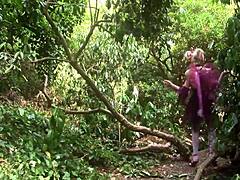 Cosplay Lesbians Rip Clothes for Dripping Wet Orgy Party