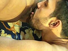 Watch cute desi bhabhi adori ride hanif's big cock hard at home