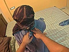 i can't believe this hijab indonesian hides curvy tight pussy perfect body for creampie doggystyle